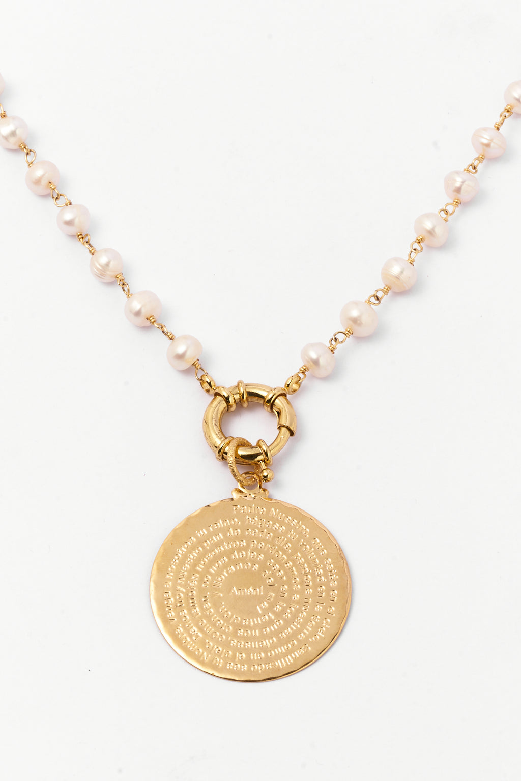 Collar Oro Perlas